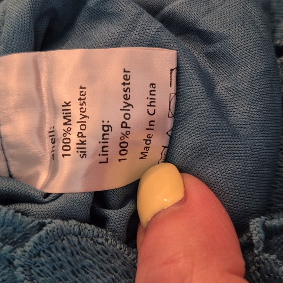 NWT Petal & Pup Teal Candice Strapless Lace Midi Dress Wedding Occasion Size 2 - Picture 11 of 12